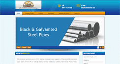 Desktop Screenshot of mufaddalsteel.com